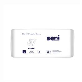   Seni Classic Basic Felnőttpelenka (méret: L) Légáteresztő 100 - 150 cm (30 db/cs)