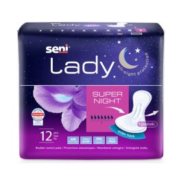   Seni Lady Inkontinencia betét Super, Night (méret: Super Night) (12 db/cs)