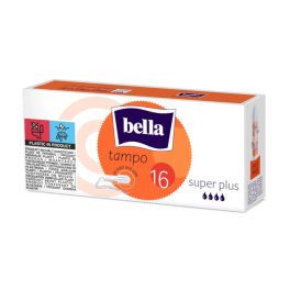   Bella Tampo Tampon Tampo Super Plus, nedvszívó csatornás (méret: super plus) (16 db/cs)