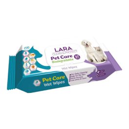 Lara Tisztítókendő Pet Care, lebomló (50 db/cs)