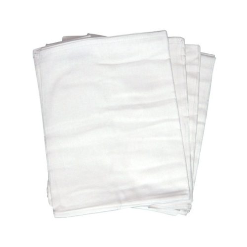 Babakirály Textilpelenka Tetra típusú, Prémium fehér 70 * 80 cm (50 db/cs)