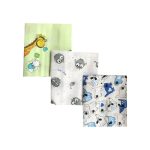 Babakirály Textilpelenka Prémium mintás 70 * 80 cm (3 db/cs)