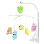 Baby Happier Times Zenélő forgó Plüss macik labdával, felhúzós